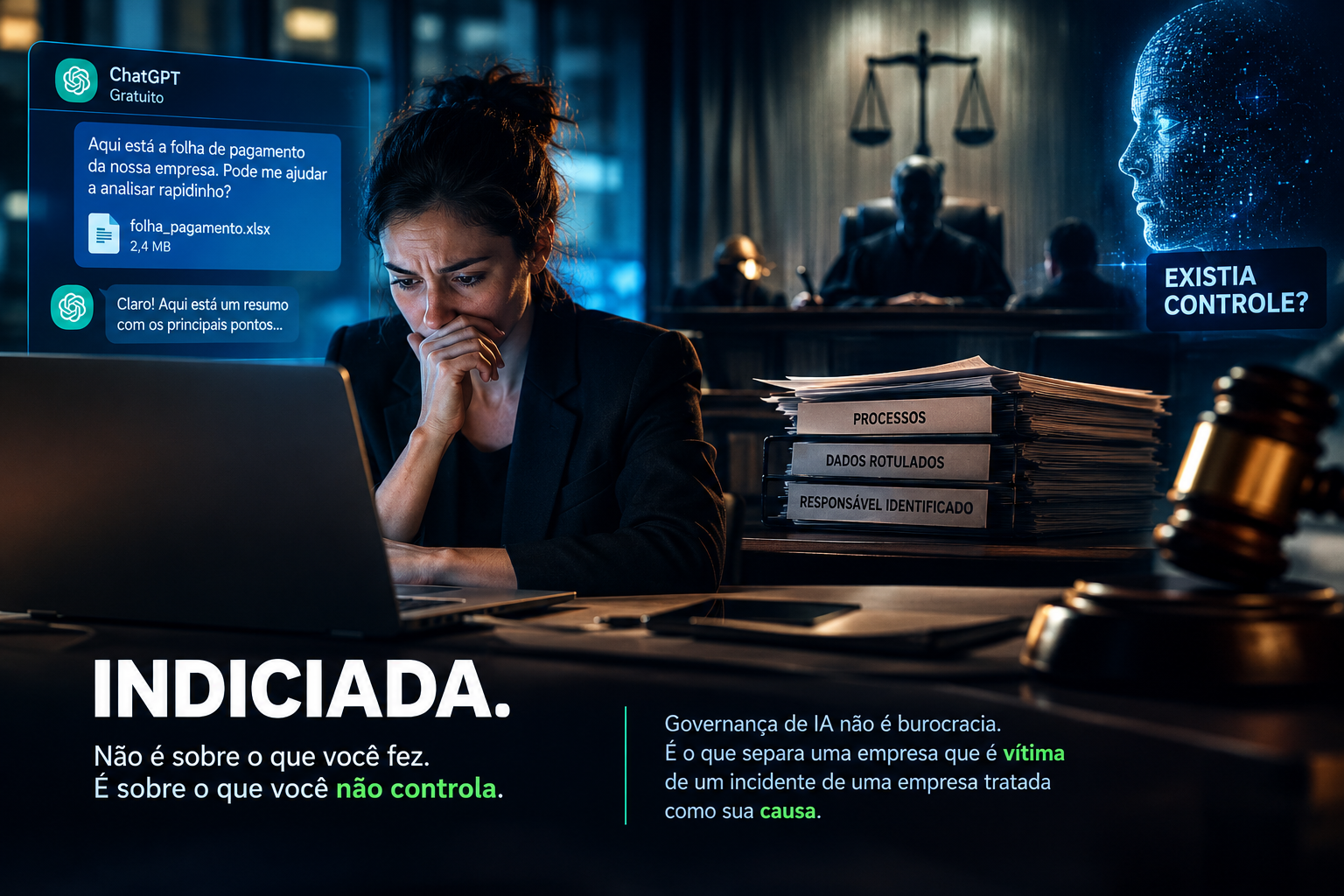 IA Sem Governança: Ré Antes de Julgada