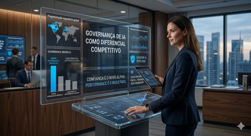 A Governança de IA não é seu freio. É o seu acelerador (e quem não entendeu, já perdeu).