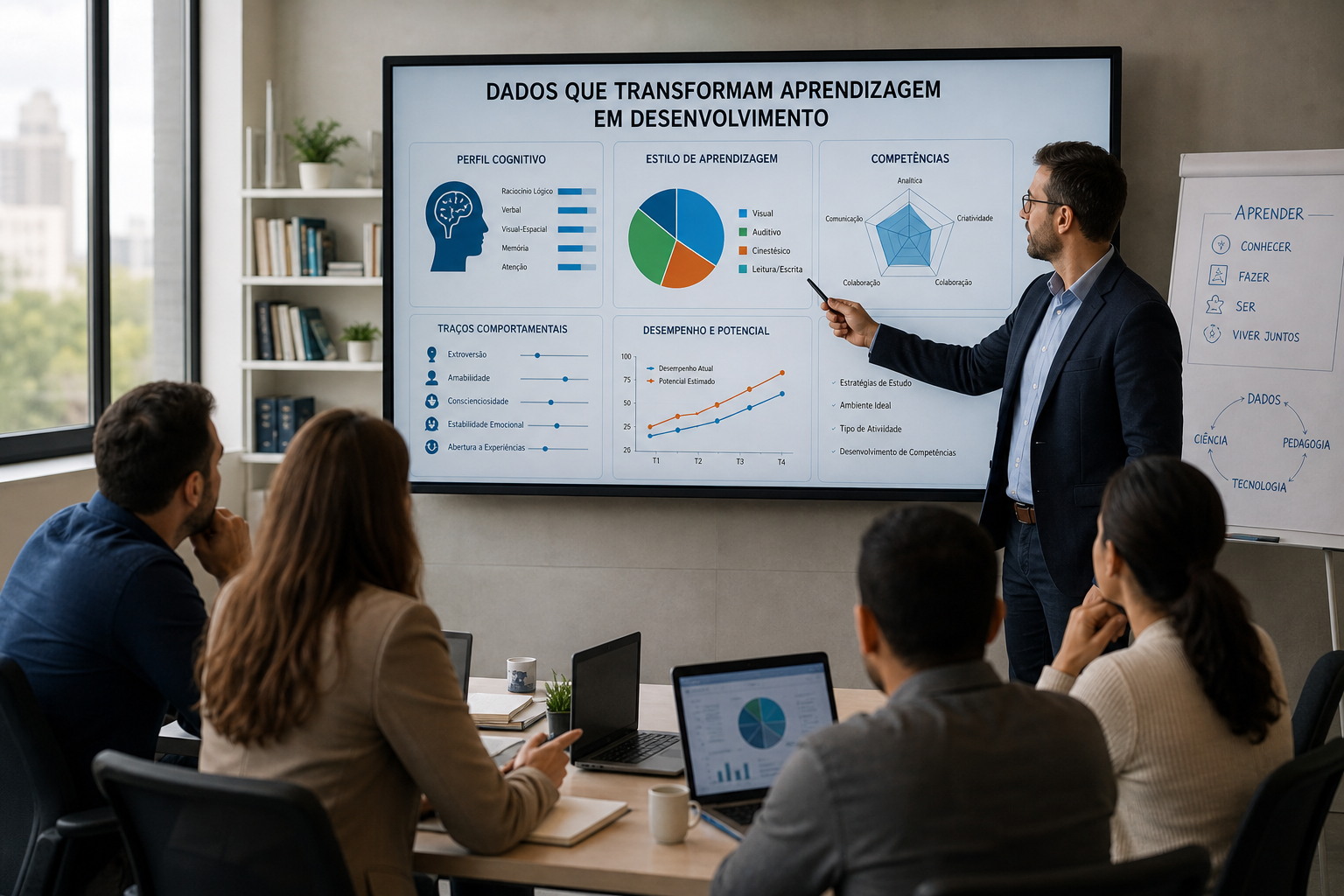 Psicometria e Educação: o que os dados revelam sobre como realmente aprendemos