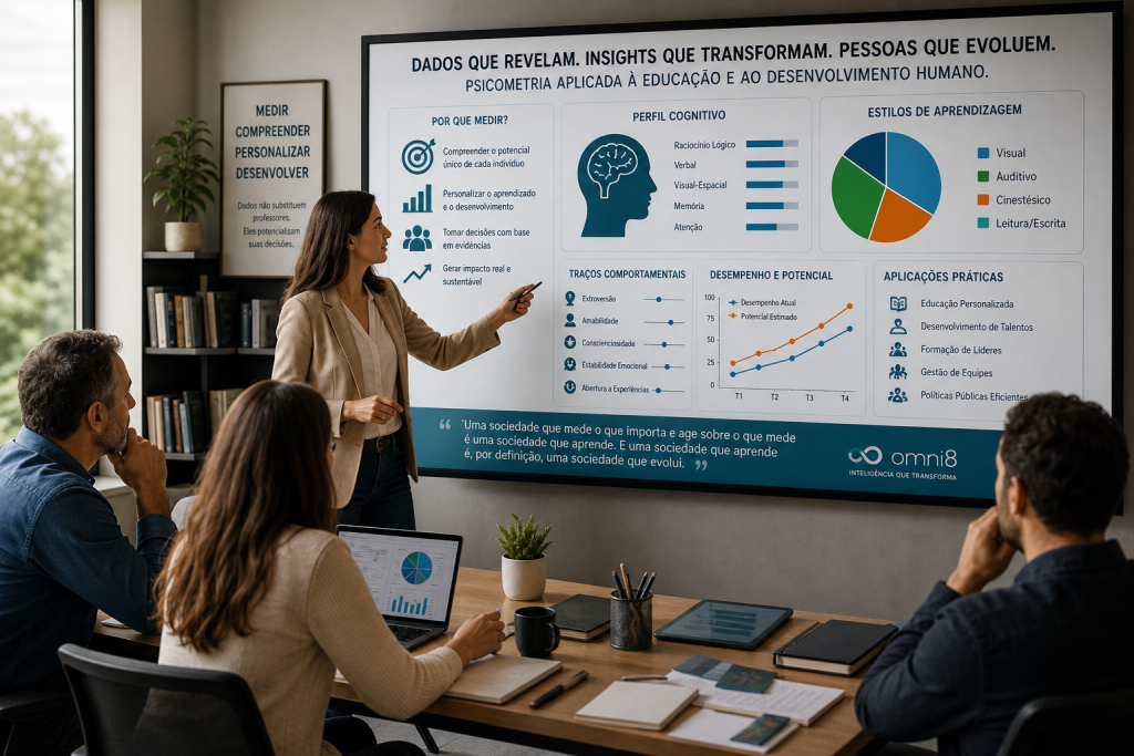 Psicometria e Educação: o que os dados revelam sobre como realmente aprendemos