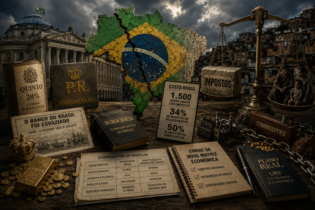 O Labirinto de Sísifo: Uma Anatomia Crítica da Tragédia Econômica Brasileira