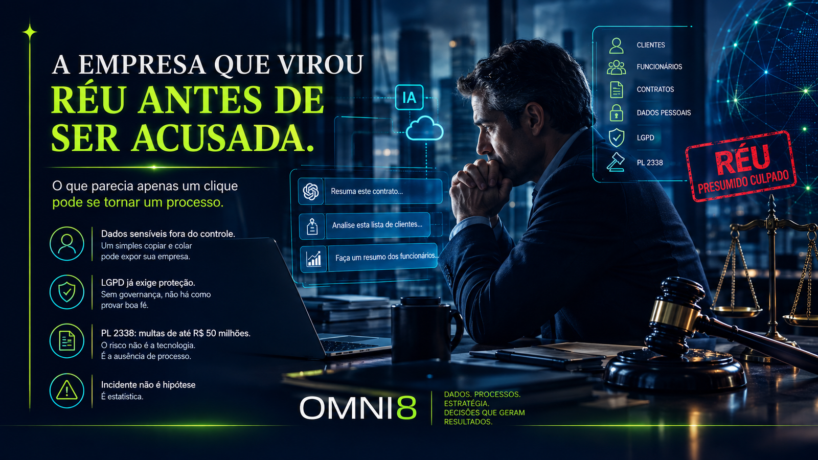 A empresa que virou ré antes de ser acusada