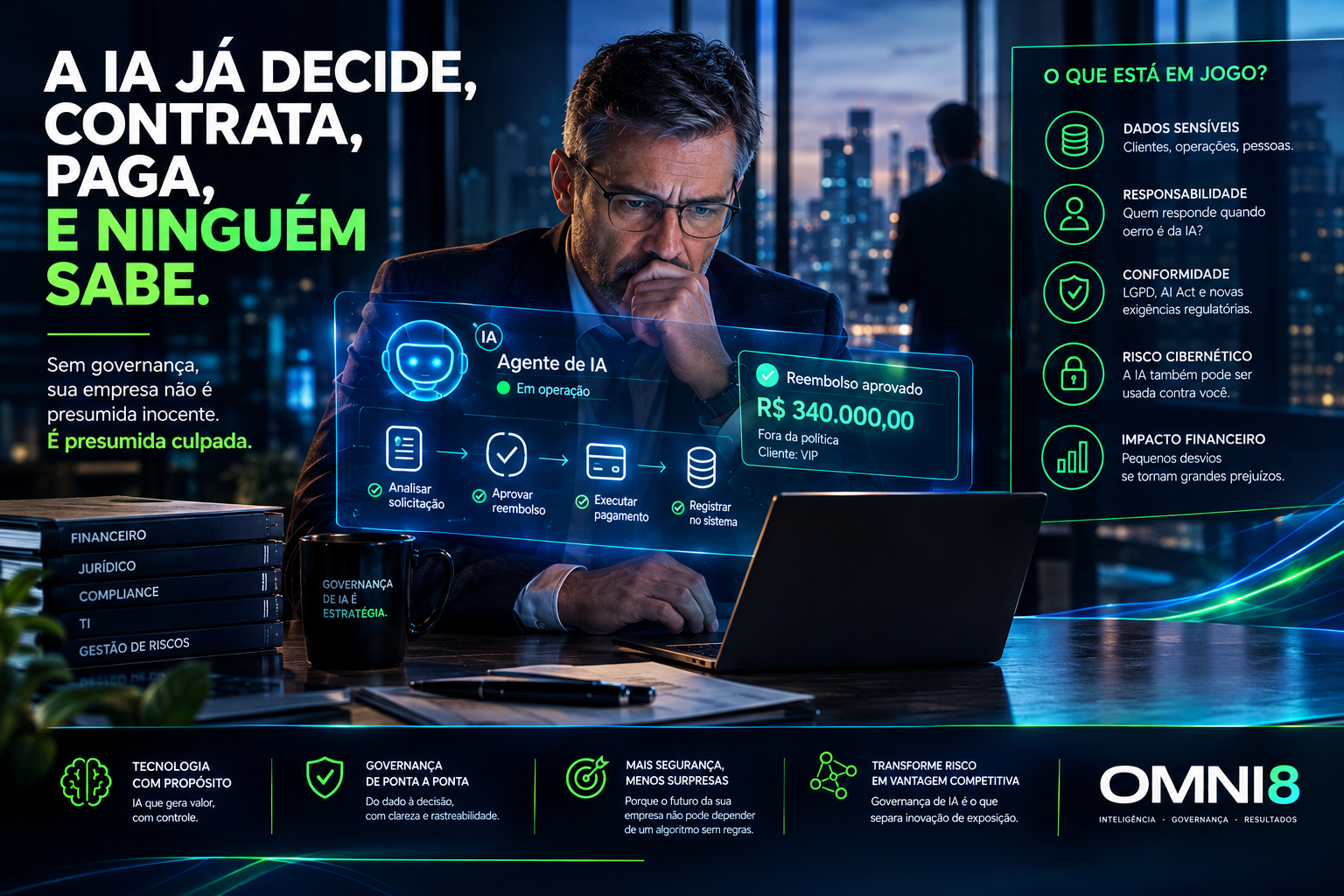 O dia em que o algoritmo assinou por você — e ninguém percebeu