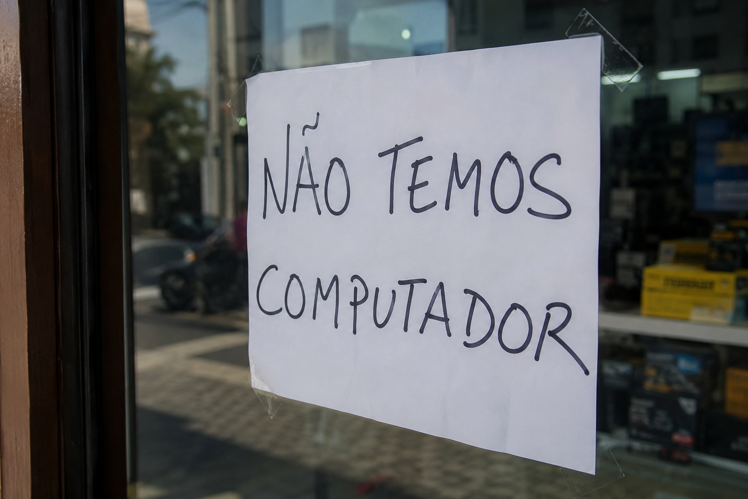 A Sexta-feira em que o Brasil Descobriu que Não Tem Computador