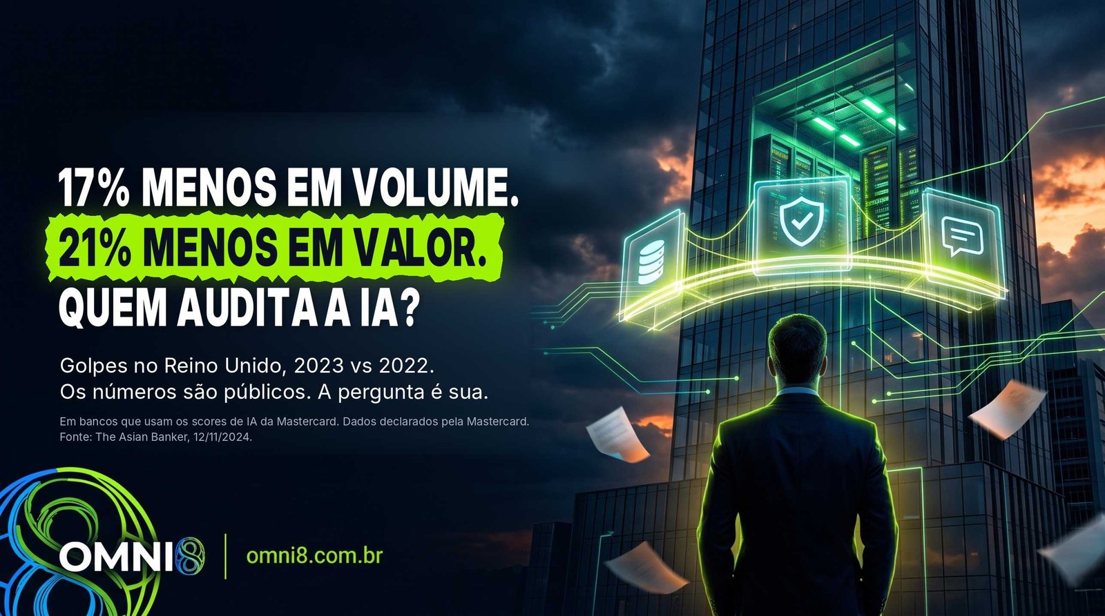 Governança de IA não derrubou golpes na Mastercard. O modelo derrubou. Então por que ela importa tanto?