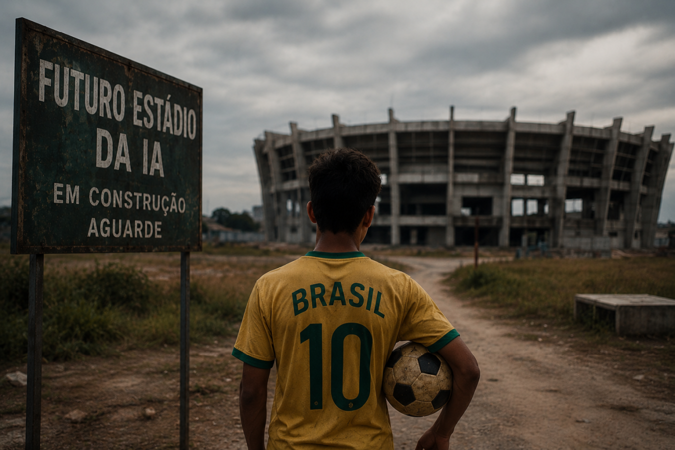 O Brasil Quer Jogar no Campeonato de IA — Mas Ainda Está Procurando o Estádio